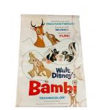 1975 Walt Disney Bambi Re-release Poster