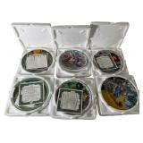Six The Wizard of Oz Limited Edition Plates