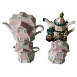 A Group of Lenox Village and Novelty Ceramics