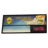 Doc's Hard Lemon Lighted Clock Sign