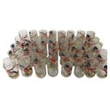 Set of 40 McDonaldland Captain Crook Glasses