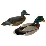 A Pair of Harry V. Shourds Duck Decoys