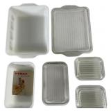 Pyrex Golden Ivy Ovenware and Refrigerator Set
