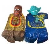 Two Vintage Star Wars Character Costumes