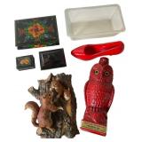 Group of Vintage Ceramic and Glass Collectibles