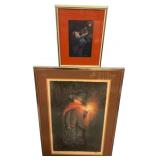 Two Juan Ferrï¿½ndiz Castells Framed Prints