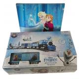 Lionel Disney Frozen Train Set and Canvas Art