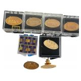 An Assortment of Hess's Service Award Pins