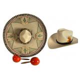 Stetson Roadrunner Hat & Mexican Folk Art