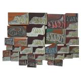 Original Vintage Hess's Department Store Blocks