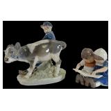 Royal Copenhagen and Bing & Grondahl Figurines