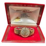 Hamilton Automatic 10K RGP Wristwatch and Box