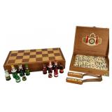 Polish Folk Art Chess Set and Table Games