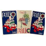 Trio of Original Hess's The Patio Restaurant Menus