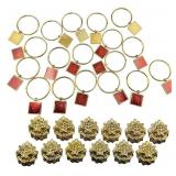 Anne Klein Keychains and Lion Head Brooches