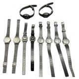 Ten Lorus Quartz Wristwatches