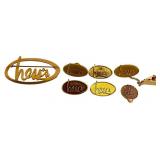 Assortment of Hess's and Institutional Pins