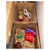 Assorted Woven and Plastic Baskets