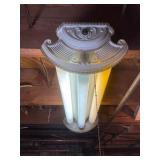 National Fluorescent Corp. Art Deco Light