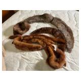 An Assortment of Vintage Fur Accessories