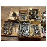 Group of Vintage Hand Tools and Attachments