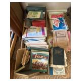 Large Lot Vintage Sheet Music and Music Books