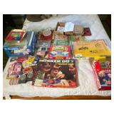 Assortment of Vintage Board and Card Games