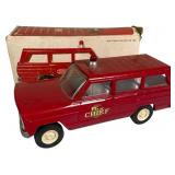 Tonka Mini-Tonka Fire Chief Jeep & Box No. 1066