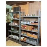 Industrial Shelving and Regional Memorabilia Lot