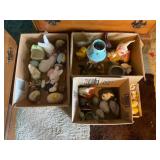 Assortment of Vintage Ceramic Easter Decorations