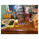 Assortment of Vintage Toys and Fast Food Premiums