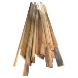 Assorted Wood Lumber & Trim Collection