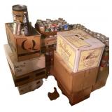 Vintage 12oz Beer Cans, 5L Keg & Bottle