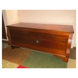 Mid-Century Modern Cedar Lined Blanket Chest