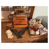 Cedar boxes, childrenï¿½s handkerchiefs,