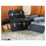 Assortment of Vintage and Contemporary Luggage