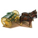 Harold Kistler Horse-Drawn Metal Plow & Team