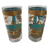 Pair of Mid-Century Virginia Beach Tumblers