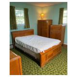 Art Deco Waterfall Five Piece Bedroom Suite