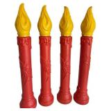 Empire Plastic, 1969, Set of 4 Poinsettia Molds