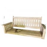 Metro Wood & Chain Porch Swing