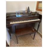 Story & Clark Upright Piano and Matching Bench