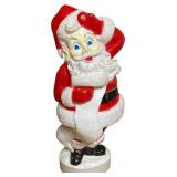 Santa Claus with List Blow Mold