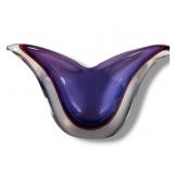 Attr. Flavio Poli MCM Sommerso Art Glass Bowl