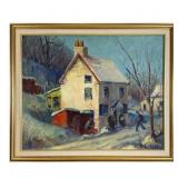 Harry Williams Winter Landscape Oil