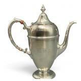 Webster Sterling Silver Monogrammed Coffee Pot