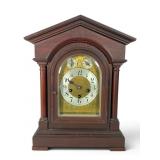 Junghans German Mahogany Westminster Bracket Clock