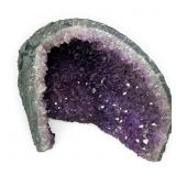 15 Inch Natural Amethyst Geode Cathedral Section