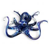 Michael Hopko Signed Art Glass Octopus Sculpture