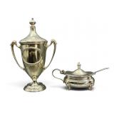 Mappin & Webb Sterling Trophy and Condiment Set